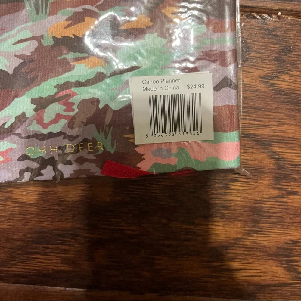 Oh Deer! Scenic Planner with Red and Green Accents
